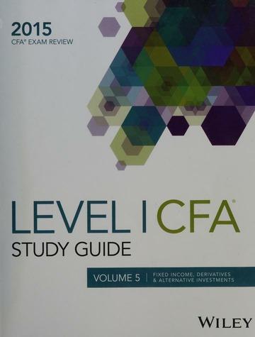 Wiley study guide for 2015 level I CFA exam (2015) Volume 5