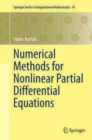 Numerical Methods for Nonlinear Partial Differential Equations (Springer Se ries in Computational Mathematics, 47)