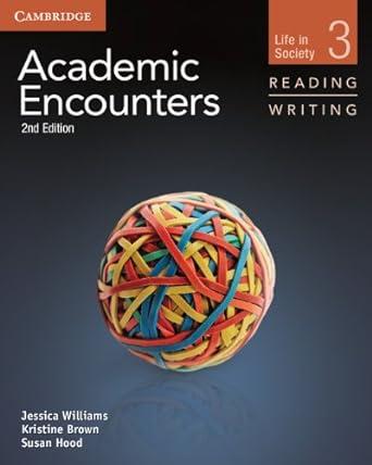 Academic Encounters Level 3 Student's Book Reading and Writing and Writing Skills Interactive Pack: Life in Society