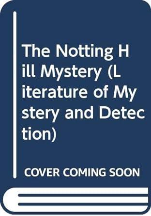 The Notting Hill Mystery