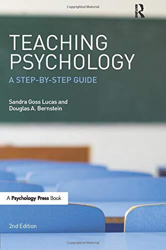Teaching Psychology: A Step-By-Step Guide, .