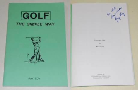 Image for Golf the Simple Way SIGNED Golf the Simple Way SIGNED