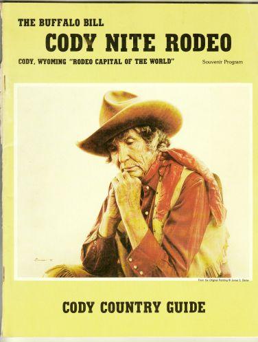Image for The Buffalo Bill Cody Nite Rodeo - Souvenir Program The Buffalo Bill Cody Nite Rodeo - Souvenir Program