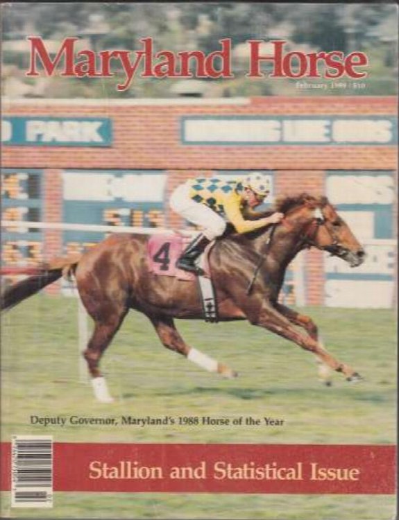 Maryland Horse February 1989 Stallion and Statistical Issue. Vol 55., No.2