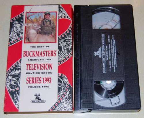 The Best of Buckmasters Vol 5 Series 1993 VHS Tape in Orig Box Deer Hunting