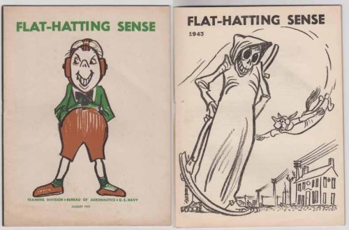 Image for Flat-Hatting Sense Aug 1943. Wise-guy, Show-Off's Warning Pamphlet Flat-Hatting Sense Aug 1943. Wise-guy, Show-Off's Warning Pamphlet