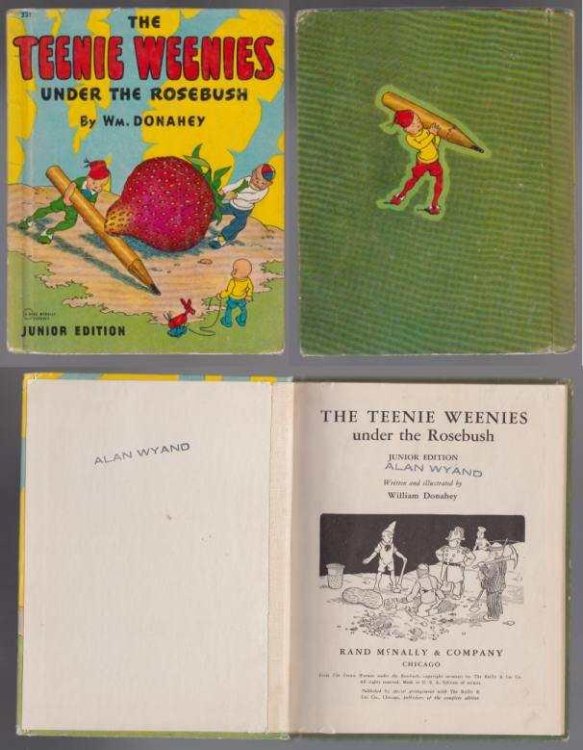 Image for The Teenie Weenies Under the Rosebush The Teenie Weenies Under the Rosebush