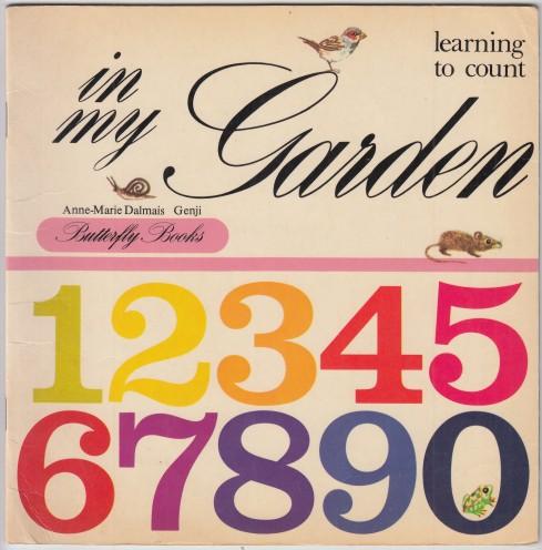 In My Garden Learning To Count Rare Counting Book from France