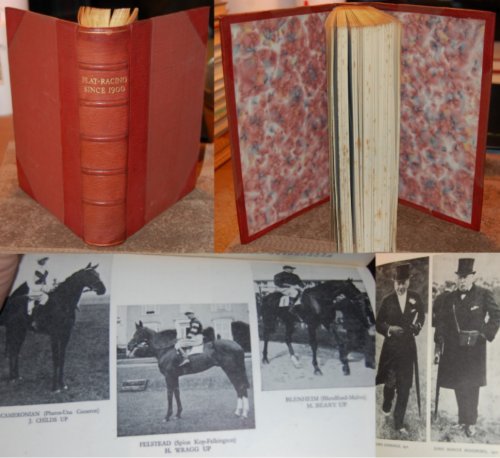 Image for Flat-Racing Since 1900 Limited Numbered Leather Bound Hardcover Flat-Racing Since 1900 Limited Numbered Leather Bound Hardcover
