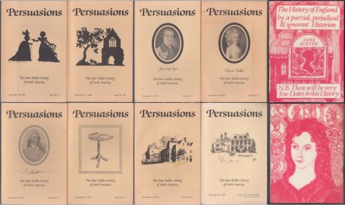 Image for 8 Volumes: Persuasions Issue 9 Dec 1987 - Issue 16 And Index Dec 1994 Plus Bonus Jane Austen Booklet 8 Volumes: Persuasions Issue 9 Dec 1987 - Issue 16 And Index Dec 1994 Plus Bonus Jane Austen Booklet
