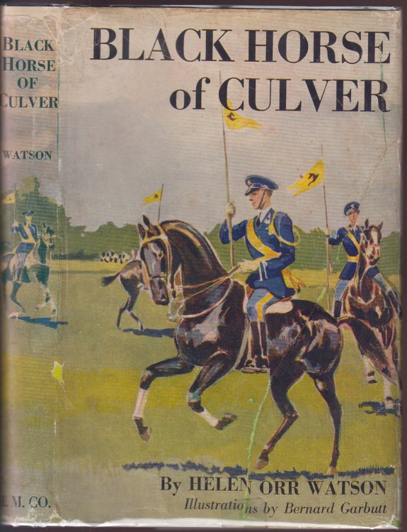 Black Horse of Culver Author's Dedication Copy