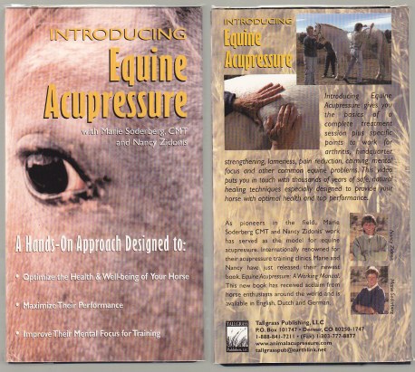 Introducing Equine Acupressure. A Hands-On Approach Designed to: Optimize Heath, Maximize Performance, Improve Mental Focus for Training. VHS Tape