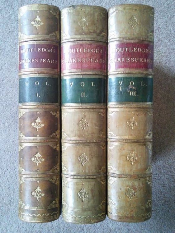 The Works of William Shakespeare in 3 Volumes
