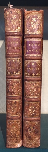Di Tito Lucrezio Caro della Natura delle cose. Libri sei tradotti dal latino in italiano da Alessandro Marchetti. Dati nuovamente in luce da Francesco Gerbault interprete di S.M. Cma per le lingue italiana e Spagnola