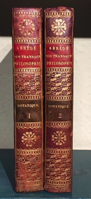 Image for Abrege des Transactions Philosophiques de la Societe Royale de Londres: Botanique. In two volumes Abrege des Transactions Philosophiques de la Societe Royale de Londres: Botanique. In two volumes