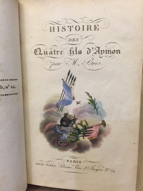 Image for Histoire des Quatre Fils d Histoire des Quatre Fils d