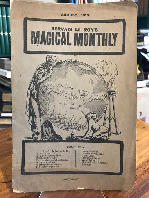 Image for Servais Le Roy's Magical Monthly. No. 10: August, 1913 Servais Le Roy's Magical Monthly. No. 10: August, 1913