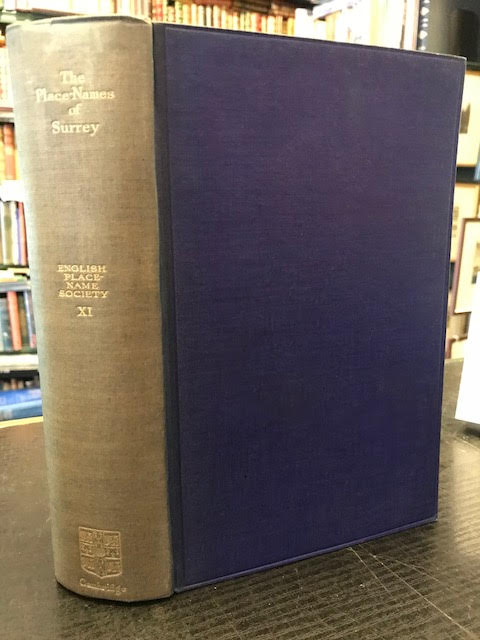 Image for The Place-Names of Surrey : English Place-Name Society Volume XI The Place-Names of Surrey : English Place-Name Society Volume XI