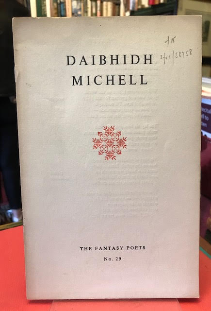 Daibhidh Michell : The Fantasy Poets No. 29