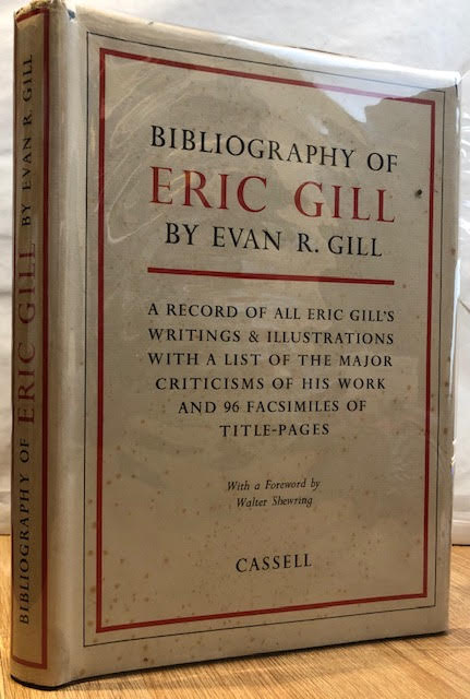 Image for Bibliography of Eric Gill Bibliography of Eric Gill