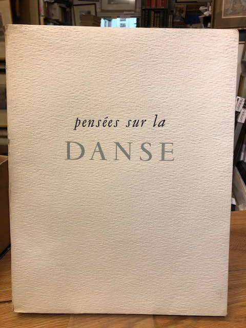 Image for Pensees sur la Danse Pensees sur la Danse