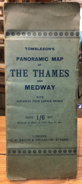 Image for Tombleson's Panoramic Map of the Thames and Medway : With Distances from London Bridge Tombleson's Panoramic Map of the Thames and Medway : With Distances from London Bridge
