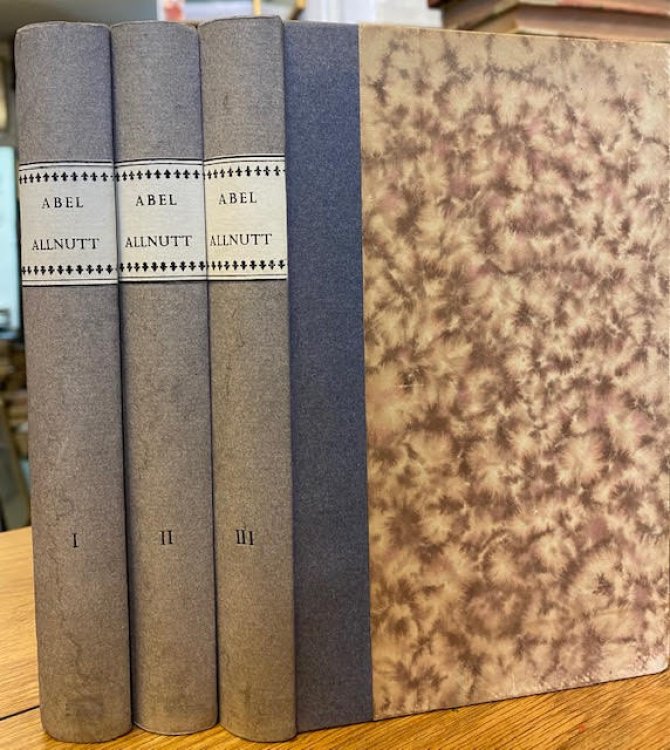 Image for Abel Allnutt : A Novel. In three volumes Abel Allnutt : A Novel. In three volumes