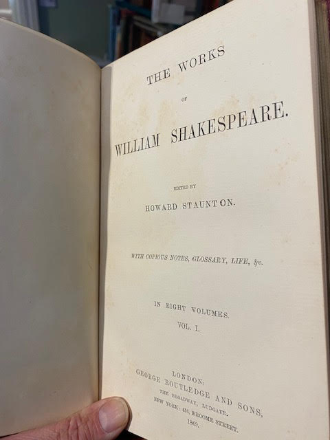 Image for The Works of William Shakespeare, 8 Volumes The Works of William Shakespeare, 8 Volumes