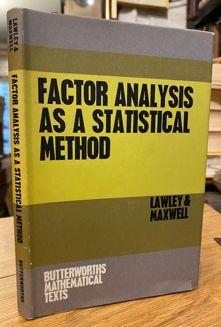 Factor Analysis As A Statistical Method