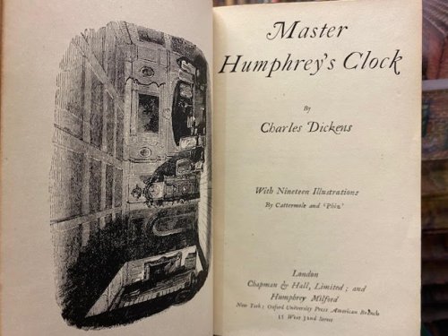 Master Humphrey's Clock ; The Mystery of Edwin Drood [2 volumes in 1]