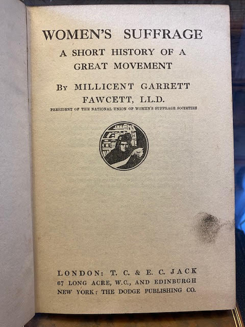 Image for Women's Suffrage : A Short History of a Great Movement. The People's Books Women's Suffrage : A Short History of a Great Movement. The People's Books