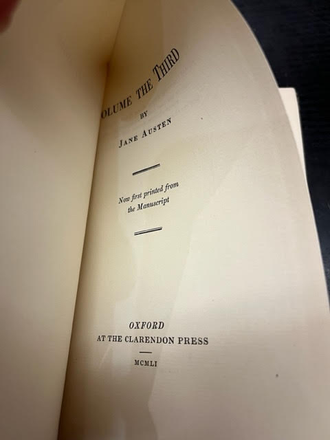 Image for Volume the Third: Now First Printed from the Manuscript Volume the Third: Now First Printed from the Manuscript
