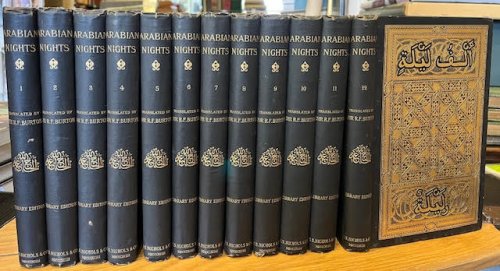 The Book of the Thousand Nights and a Night. The Library Edition of The Arabian Nights Entertainments. In twelve volumes