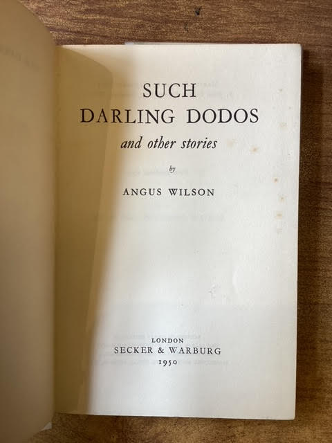 Image for Such Darling Dodos and other stories Such Darling Dodos and other stories
