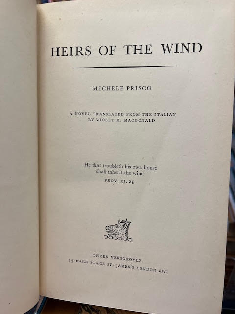 Image for Heirs of the Wind Heirs of the Wind