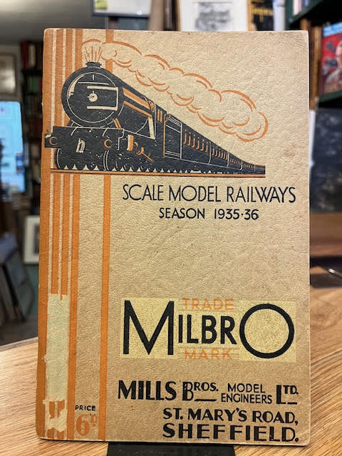 Model Railway and Commmercial Model Builders Catalogue of British Made Scale Model Locomotives, Railway Track, Buildings, Rolling Stock, &c. (Season 1935-36)