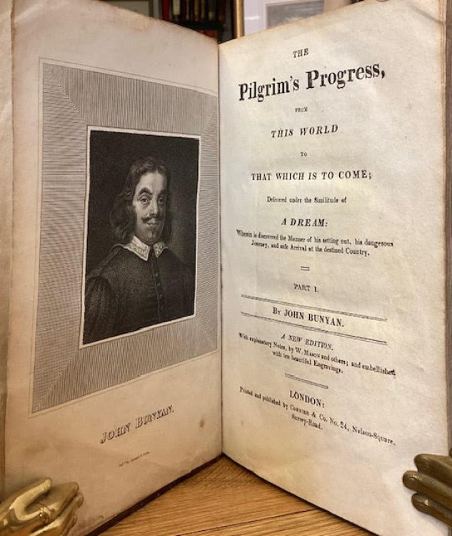 The Pilgrim's Progress from This World to That Which is To Come. 2 parts in 1. Delivered under the Similitude of A Dream Wherin is Discovered the Manner of his setting out, his dangerous Journey, and safe Arrival at the destined Country