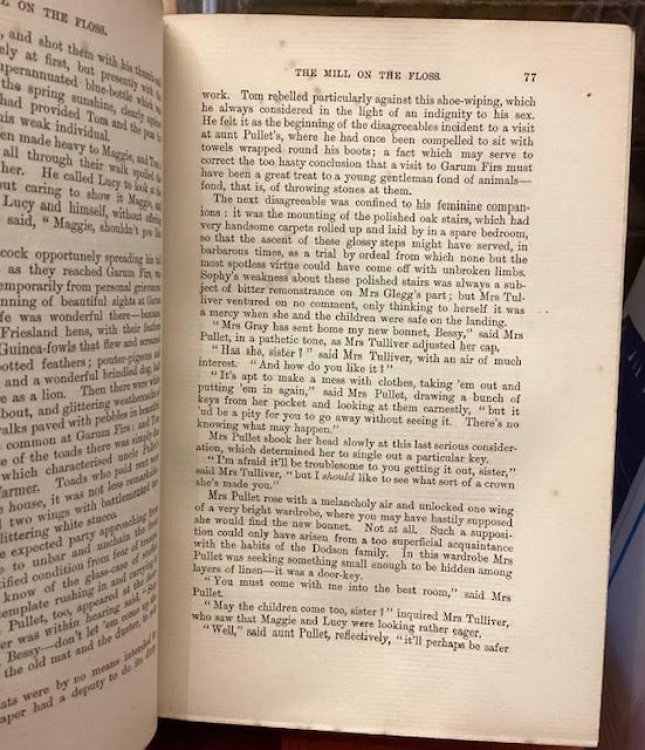 The Mill on The Floss (Novels of George Eliot Volume II)