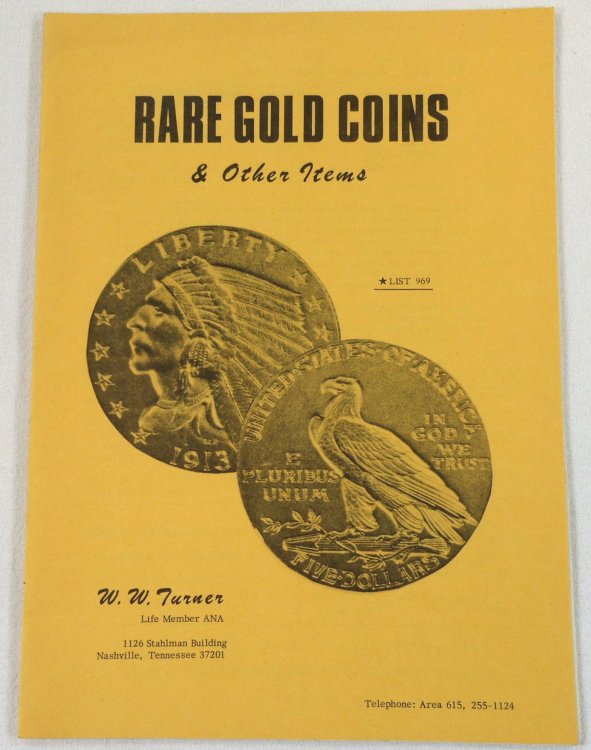 Image for Rare Gold Coins & Other Items. List 969 Rare Gold Coins & Other Items. List 969