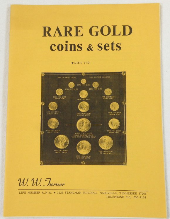 Image for Rare Gold Coins & Sets. List 370 Rare Gold Coins & Sets. List 370