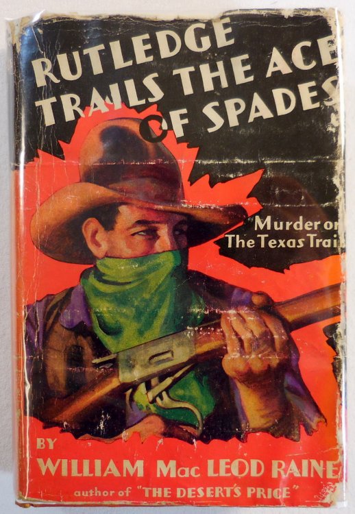 Image for Rutledge Trails the Ace of Spades. Murder on the Texas Trail Rutledge Trails the Ace of Spades. Murder on the Texas Trail