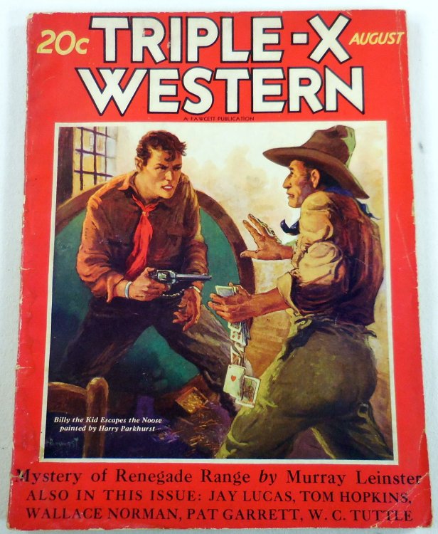Image for Triple-X Western Magazine Vol. XVI, No. 97 - August 1932 Triple-X Western Magazine Vol. XVI, No. 97 - August 1932