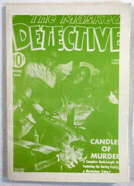 The Masked Detective Spring 1943: Candles of Murder