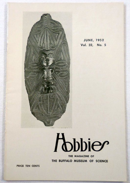 Image for The Art of Polynesia - New Guinea; in Hobbies Magazine from the Buffalo Museum of Science. Vol. 32, No. 5, June 1952 The Art of Polynesia - New Guinea; in Hobbies Magazine from the Buffalo Museum of Science. Vol. 32, No. 5, June 1952