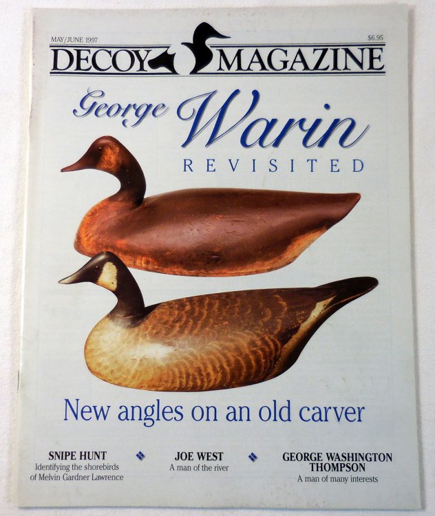 Image for Decoy Magazine. Volume 21, Number 3. May June 1997 Decoy Magazine. Volume 21, Number 3. May June 1997