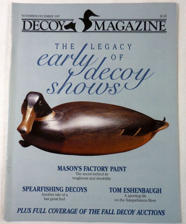 Image for Decoy Magazine. Volume 21, Number 6, November December 1997 Decoy Magazine. Volume 21, Number 6, November December 1997