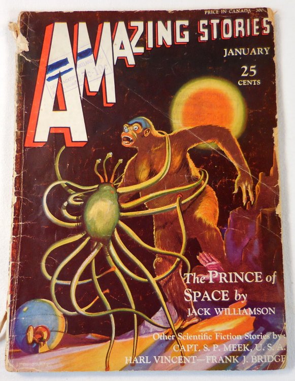 Image for Amazing Stories Magazine Scientific Fiction. January 1931. Vol. 5, No. 10 Amazing Stories Magazine Scientific Fiction. January 1931. Vol. 5, No. 10