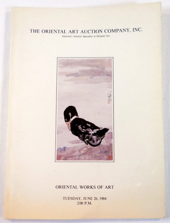 Image for Oriental Works of Art. Sale 62684. June 26, 1984 Oriental Works of Art. Sale 62684. June 26, 1984