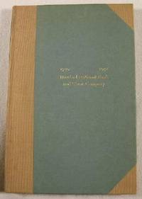 Hartford National Bank and Trust Company: A Brief Account of Events in Its History