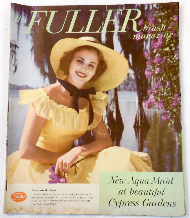 Image for New Aqua-Maid and Beautiful Cypress Gardens. Fuller Brush Magazine Catalog 1958 New Aqua-Maid and Beautiful Cypress Gardens. Fuller Brush Magazine Catalog 1958